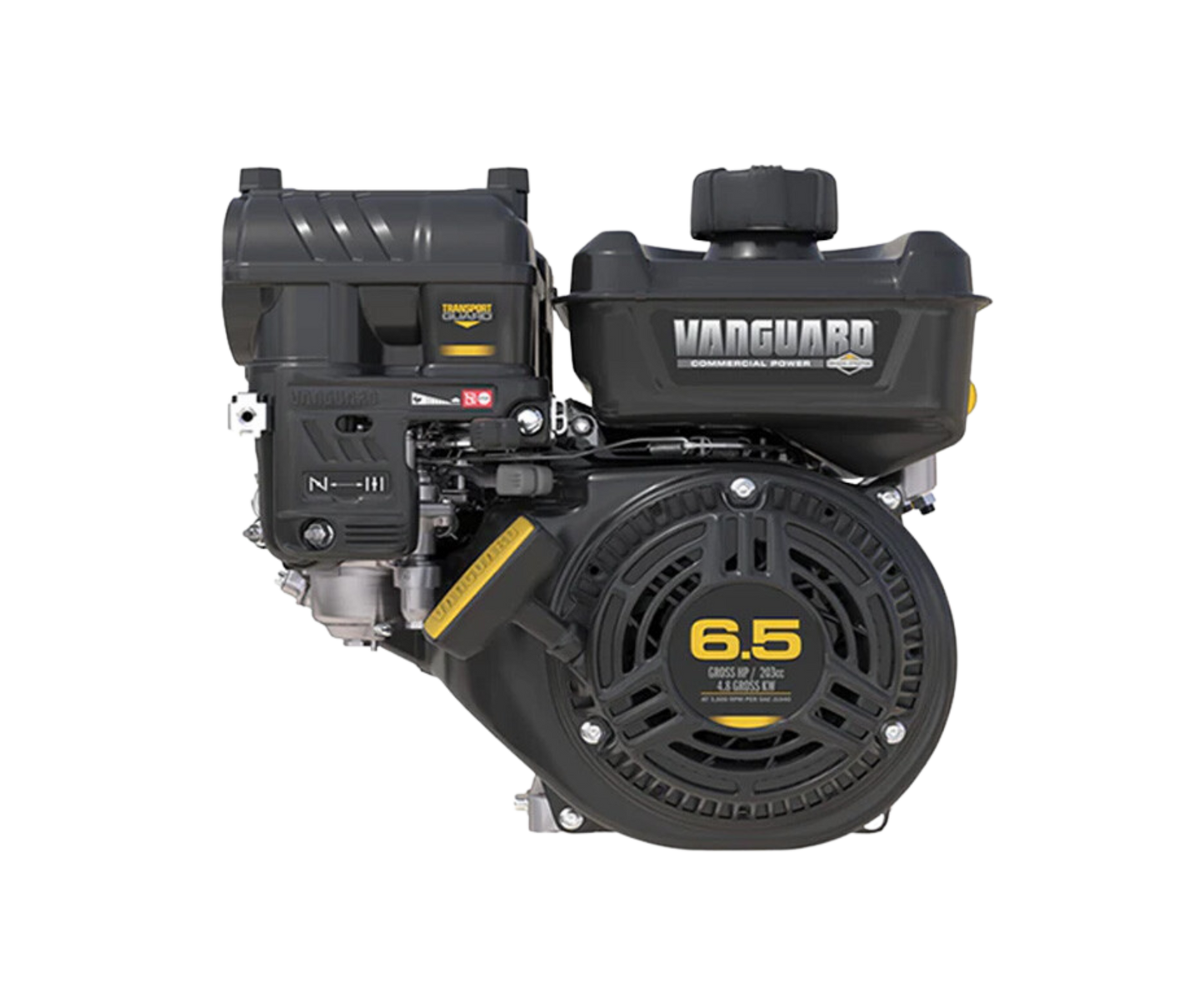 Vanguard 6.5hp Horizontal Shaft Manual Engine